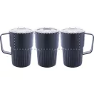 Cana termos, 470 ml, 2502E16372, Everestus, ⌀86 x 130 mm, Otel, ABS, Albastru dark