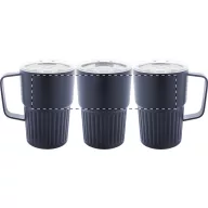   Cana termos, 470 ml, 2502E16372, Everestus, ⌀86 x 130 mm, Otel, ABS, Albastru dark