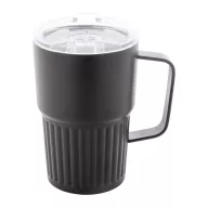   Cana termos, 470 ml, 2502E16371, Everestus, ⌀86 x 130 mm, Otel, ABS, Negru