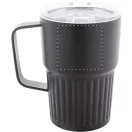 Cana termos, 470 ml, 2502E16371, Everestus, ⌀86 x 130 mm, Otel, ABS, Negru