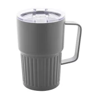   Cana termos, 470 ml, 2502E16373, Everestus, ⌀86 x 130 mm, Otel, ABS, Gri dark
