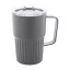 Cana termos, 470 ml, 2502E16373, Everestus, ⌀86 x 130 mm, Otel, ABS, Gri dark
