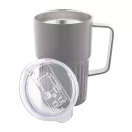 Cana termos, 470 ml, 2502E16373, Everestus, ⌀86 x 130 mm, Otel, ABS, Gri dark