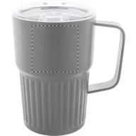   Cana termos, 470 ml, 2502E16373, Everestus, ⌀86 x 130 mm, Otel, ABS, Gri dark