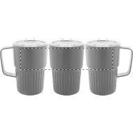   Cana termos, 470 ml, 2502E16373, Everestus, ⌀86 x 130 mm, Otel, ABS, Gri dark