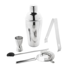   Set cocktail, 2502E16409, Everestus, 250 x 285 x 90 mm, Otel, Argintiu