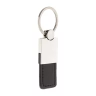   Breloc, 2502E15178, Everestus, 25 x 69 x 8 mm, Metal, Argintiu, Negru