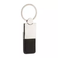   Breloc, 2502E15178, Everestus, 25 x 69 x 8 mm, Metal, Argintiu, Negru