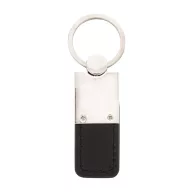   Breloc, 2502E15178, Everestus, 25 x 69 x 8 mm, Metal, Argintiu, Negru