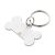 Ecuson pentru caine, 2502E15239, Everestus, 45 x 25 x 1 mm, Otel, Argintiu