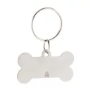 Ecuson pentru caine, 2502E15239, Everestus, 45 x 25 x 1 mm, Otel, Argintiu