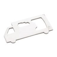   Unealta multifunctionala, 2502E16270, Everestus, 66 x 36 x 2 mm, Otel, Argintiu