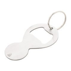   Breloc cu fisa, 2502E15088, Everestus, 40 x 66 x 2 mm, Otel, Argintiu