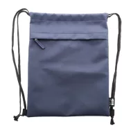   Saculet cu snur, 2502E14921, Everestus, 330 x 420 mm, Poliester, Poliuretan, Albastru dark