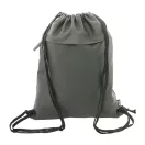 Saculet cu snur, 2502E14922, Everestus, 330 x 420 mm, Poliester, Poliuretan, Verde