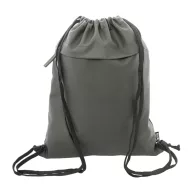   Saculet cu snur, 2502E14922, Everestus, 330 x 420 mm, Poliester, Poliuretan, Verde