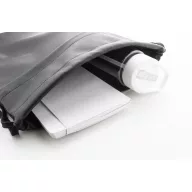   Saculet cu snur, 2502E14920, Everestus, 330 x 420 mm, Poliester, Poliuretan, Negru