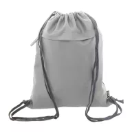   Saculet cu snur, 2502E14923, Everestus, 330 x 420 mm, Poliester, Poliuretan, Gri