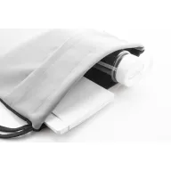   Saculet cu snur, 2502E14923, Everestus, 330 x 420 mm, Poliester, Poliuretan, Gri