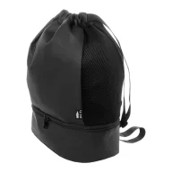   Saculet cu snur, 2502E14891, Everestus, 320 x 470 x 180 mm, Poliester, Poliuretan, Negru