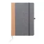 Agenda A5, Dictando, 2502E15685, Everestus, 147 x 210 x 15 mm, Poliester, Gri