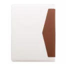Mapa A4, 2502E14822, Everestus, 235 x 310 x 20 mm, Poliuretan, Natur