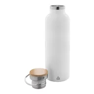  Termos 750 ml, 2509E17867, Everestus, Ø75x260 mm, Otel, Bambus, Alb
