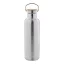 Termos 750 ml, 2509E17866, Everestus, Ø75x260 mm, Otel, Bambus, Argintiu