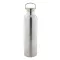 Termos 1000 ml, 2509E17868, Everestus, Ø80x320 mm, Otel, Bambus, Argintiu