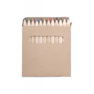   Set 12 creioane, 90×90×9 mm, Everestus, 20FEB3916, Lemn, Natur