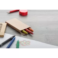   Set 6 creioane, 50×90×9 mm, Everestus, 20FEB3917, Hartie, Negru, Bej