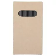   Set 6 creioane, 50×90×9 mm, Everestus, 20FEB3917, Hartie, Negru, Bej