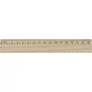 Rigla din lemn de pin, 170×25×3 mm, Everestus, 20FEB10763, Lemn, Natur