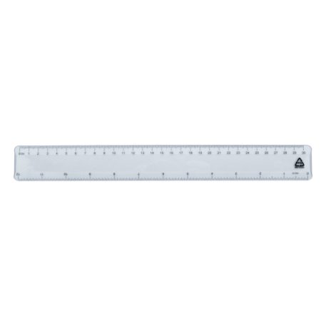 Rigla 30 cm, 2402E18383, Everestus, 313x38x3 mm, Plastic, Transparent