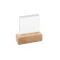 Trofeu 2402E18389, Everestus, 100x108x40 mm, Sticla, Lemn, Natur