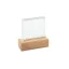 Trofeu 2402E18389, Everestus, 100x108x40 mm, Sticla, Lemn, Natur