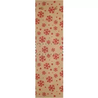   Punga pentru o sticla de vin, 2401E17525, Everestus, 100x350x80 mm, Hartie, Natur, Rosu