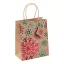 Punga mica de cadou cu design de Craciun, 2401E17657, Everestus, 180x230x105 mm, Hartie, Multicolor