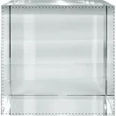 Cub din sticla, 40×40×40 mm, Everestus, 20FEB13441, Sticla, Transparent