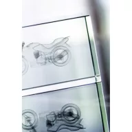   Bloc din sticla, 40×40×60 mm, Everestus, 20FEB13436, Sticla, Transparent