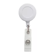 Pass holder, ø30×15 mm, Everestus, 20FEB3378, Plastic, Alb