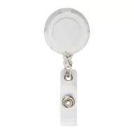   Pass holder, ø30×15 mm, Everestus, 20FEB3377, Plastic, Transparent