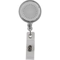   Pass holder, ø30×15 mm, Everestus, 20FEB3377, Plastic, Transparent