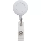 Pass holder, ø30×15 mm, Everestus, 20FEB3378, Plastic, Alb
