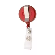   Pass holder, ø30×15 mm, Everestus, 20FEB3375, Plastic, Rosu