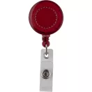 Pass holder, ø30×15 mm, Everestus, 20FEB3375, Plastic, Rosu