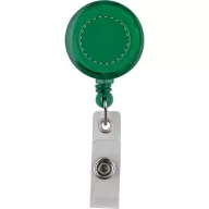   Pass holder, ø30×15 mm, Everestus, 20FEB3374, Plastic, Verde