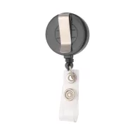   Pass holder, ø30×15 mm, Everestus, 20FEB3372, Plastic, Negru
