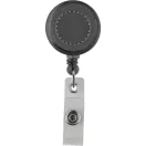 Pass holder, ø30×15 mm, Everestus, 20FEB3372, Plastic, Negru