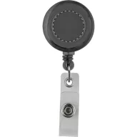   Pass holder, ø30×15 mm, Everestus, 20FEB3372, Plastic, Negru